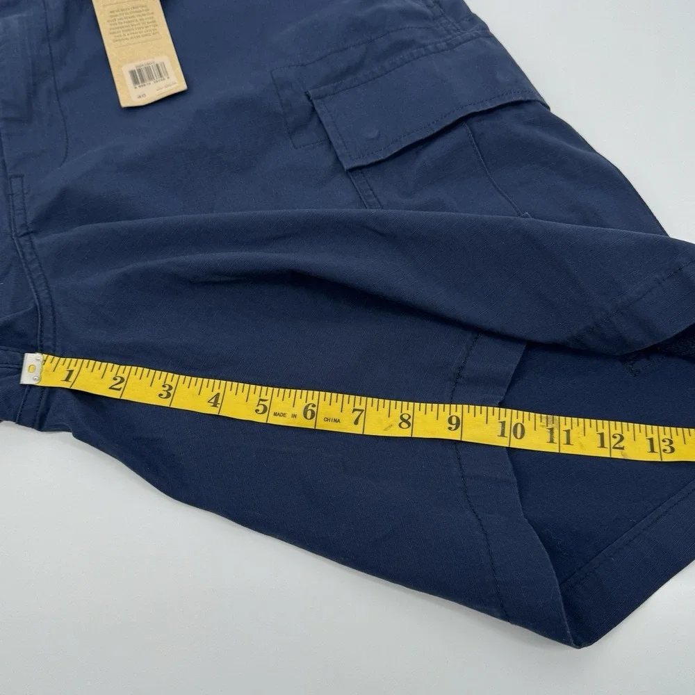 Levi's Cargo Shorts Mens 40 Blue Ripstop Utility Tactical Hiking Work Outdoor